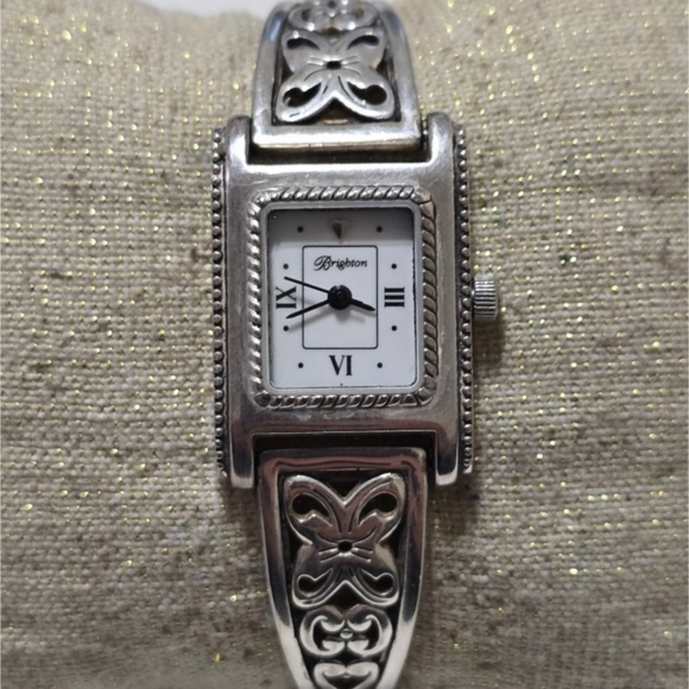 Brighton Hamilton Floral‎ Butterfly Bracelet Watch